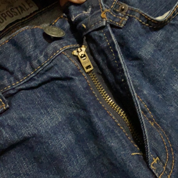 Aeropostale Distressed Denim Jeans 28/30 Slim Bootcut - Picture 9 of 12